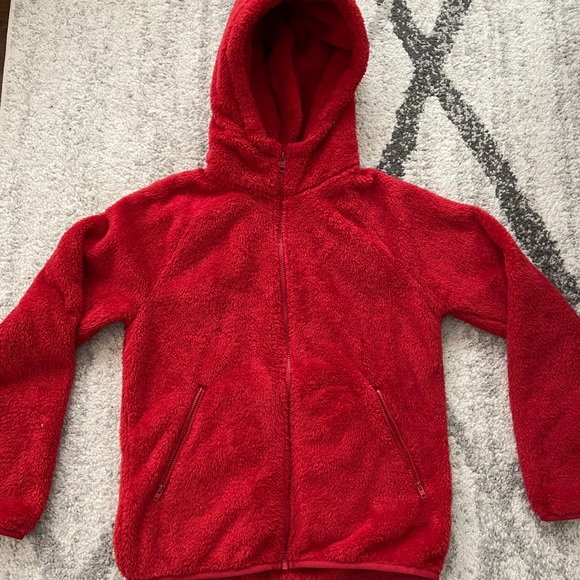 TNA / Aritzia Fuzzy Zip Up - Picture 6 of 9